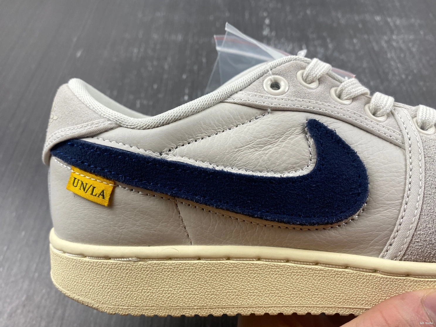 Union AJKO 1 Leather Retro Jordan Sail DZ4864-100 Low SP 0217